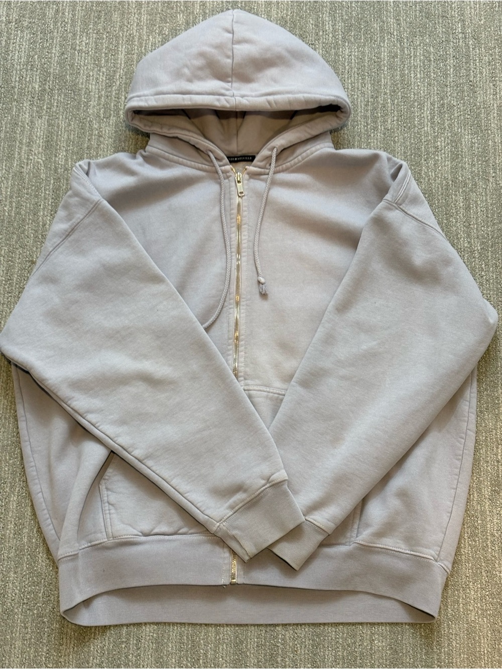 Christy Zip Up Oversized Hoodie